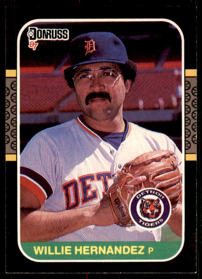 1987 Donruss Willie Hernandez Detroit Tigers #522
