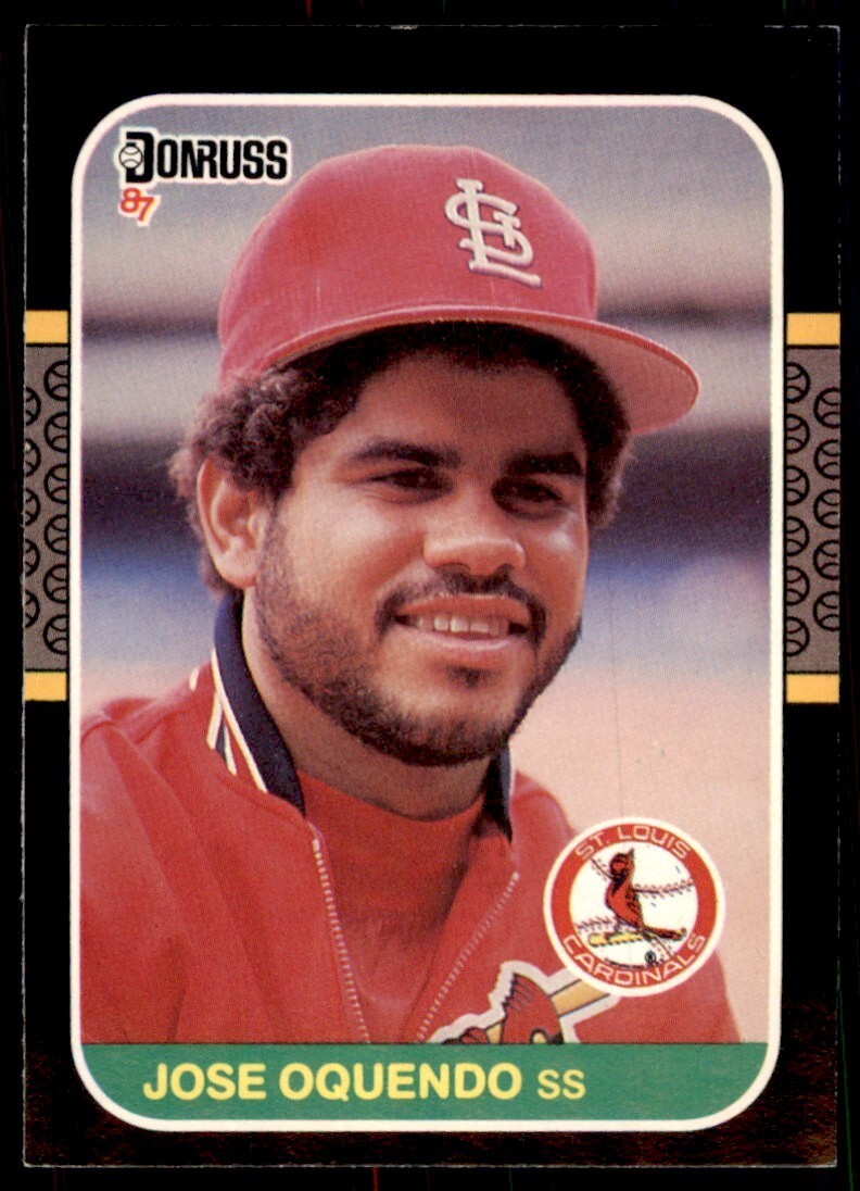 1987 Donruss Jose Oquendo St. Louis Cardinals #510
