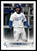 2022 Topps Baseball Card Hanser Alberto Kansas City Royals #53
