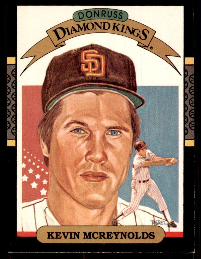 1987 Donruss Kevin McReynolds San Diego Padres #14