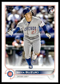 2022 Topps Baseball Card Seiya Suzuki Chicago Cubs #US250