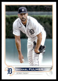2022 Topps Baseball Card Michael Fulmer Detroit Tigers #US216