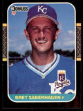 1987 Donruss Bret Saberhagen Kansas City Royals #132