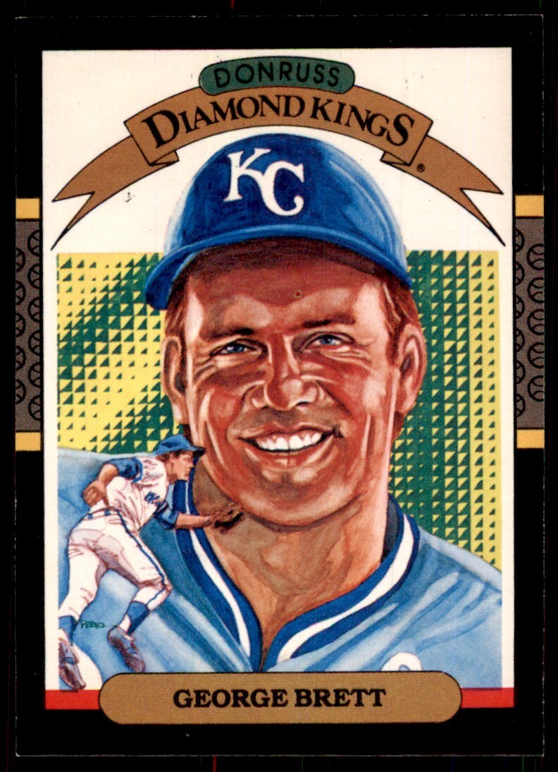 1987 Donruss George Brett Kansas City Royals #15