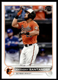 2022 Topps Baseball Card Anthony Santander Baltimore Orioles #491