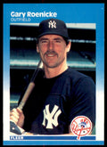 1987 Fleer Gary Roenicke 2 New York Yankees #112