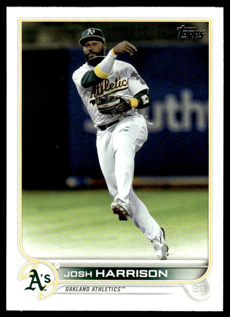 2022 Topps Baseball Card Josh Harrison Oakland Athletics #457