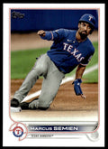 2022 Topps Baseball Card Marcus Semien A Texas Rangers #429