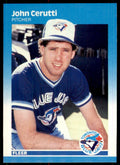 1987 Fleer John Cerutti Toronto Blue Jays #222