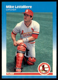 1987 Fleer Mike LaValliere Rookie A St. Louis Cardinals #302