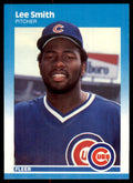 1987 Fleer Lee Smith Chicago Cubs #574