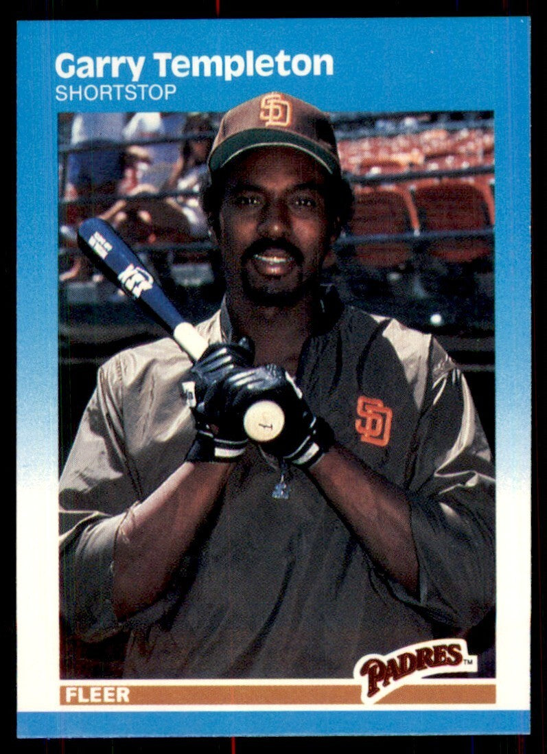 1987 Fleer Garry Templeton San Diego Padres #432