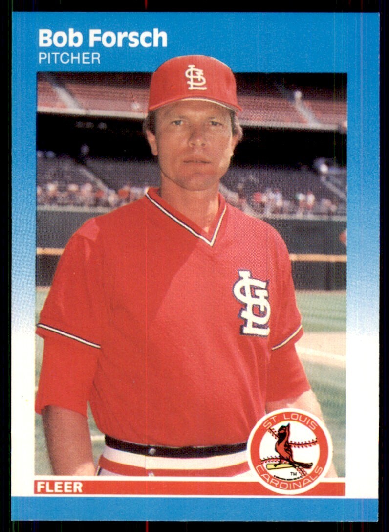 1987 Fleer Bob Forsch St. Louis Cardinals #295