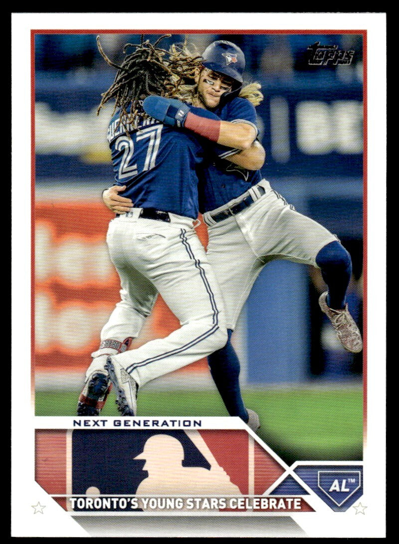 2023 Topps Baseball Card Next Generation Toronto Blue Jays #216