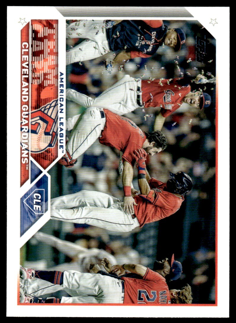 2023 Topps Cleveland Guardians Progressive Field Baseball Card #271