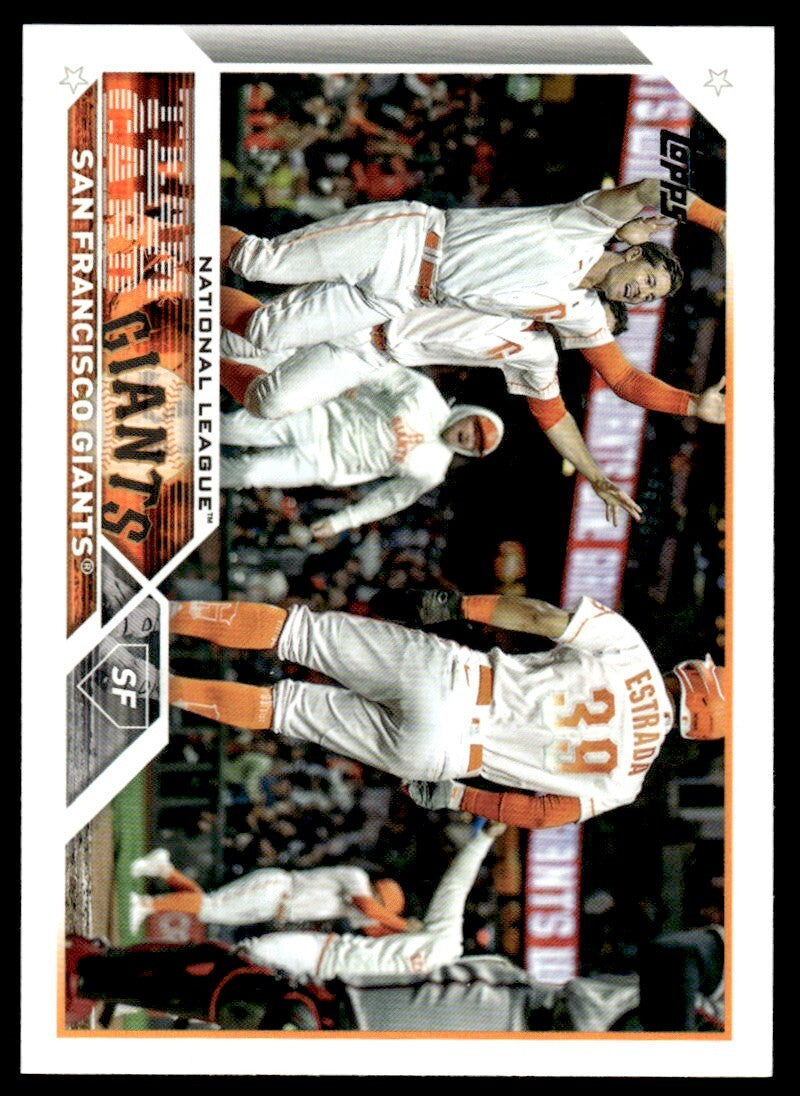 2023 Topps Baseball Card San Francisco Giants #173