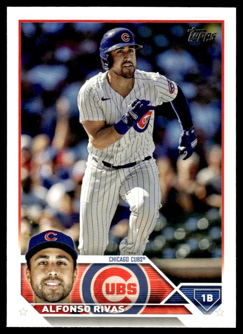 2023 Topps Baseball Card Alfonso Rivas Chicago Cubs #332