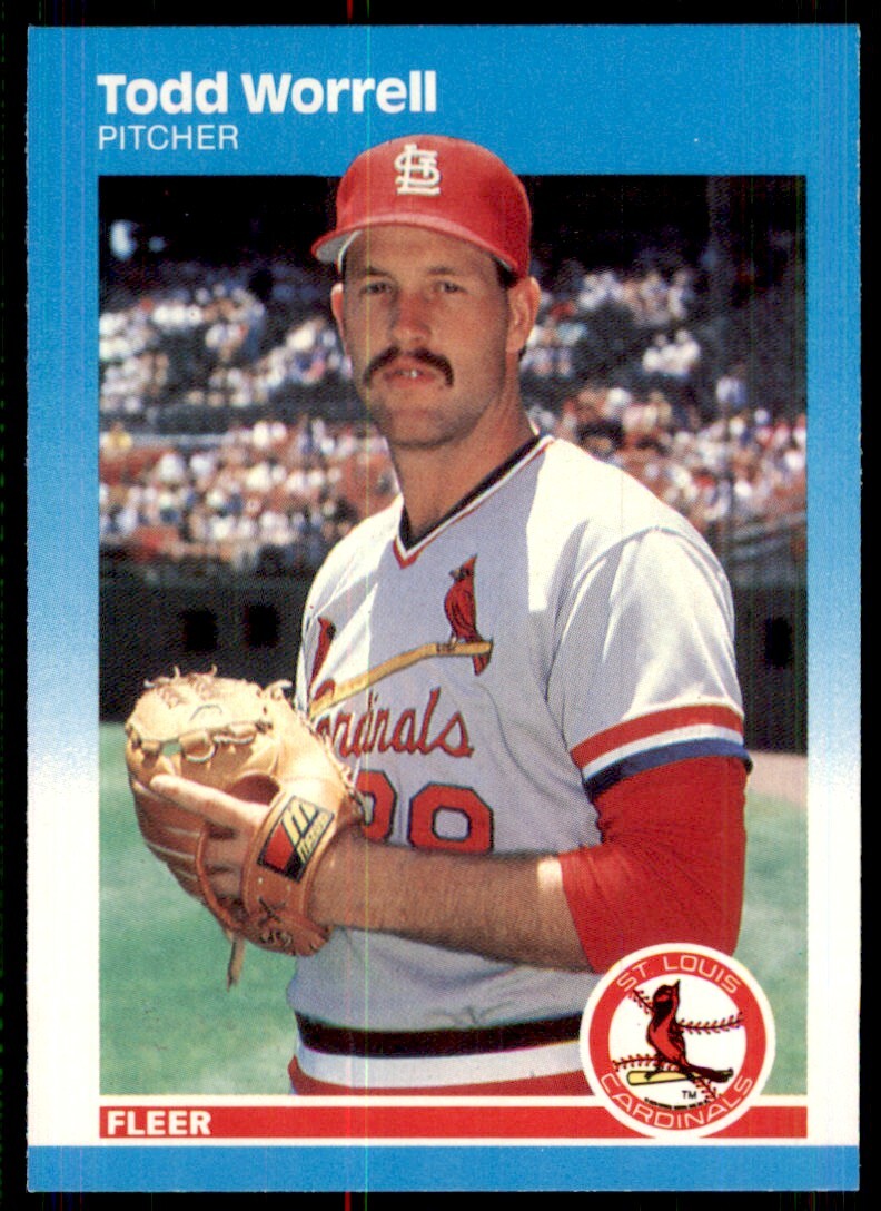 1987 Fleer Todd Worrell A St. Louis Cardinals #312