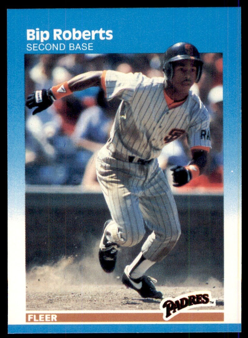 1987 Fleer Bip Roberts 1 San Diego Padres #427