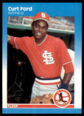 1987 Fleer Curt Ford A St. Louis Cardinals #294