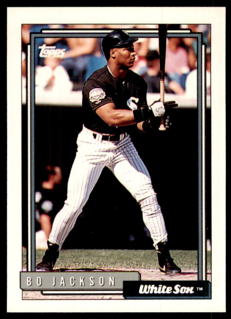 1992 Topps Bo Jackson Chicago White Sox #290