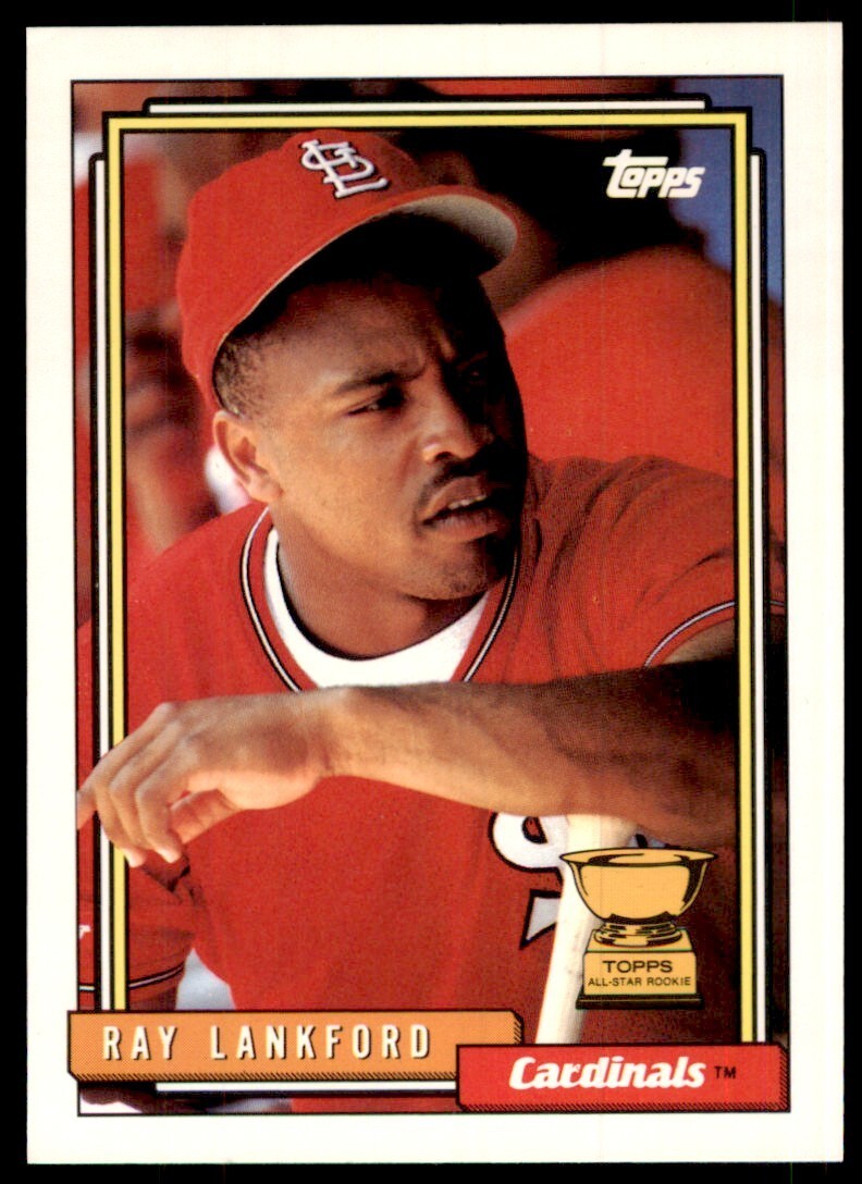 1992 Topps Ray Lankford St. Louis Cardinals #292