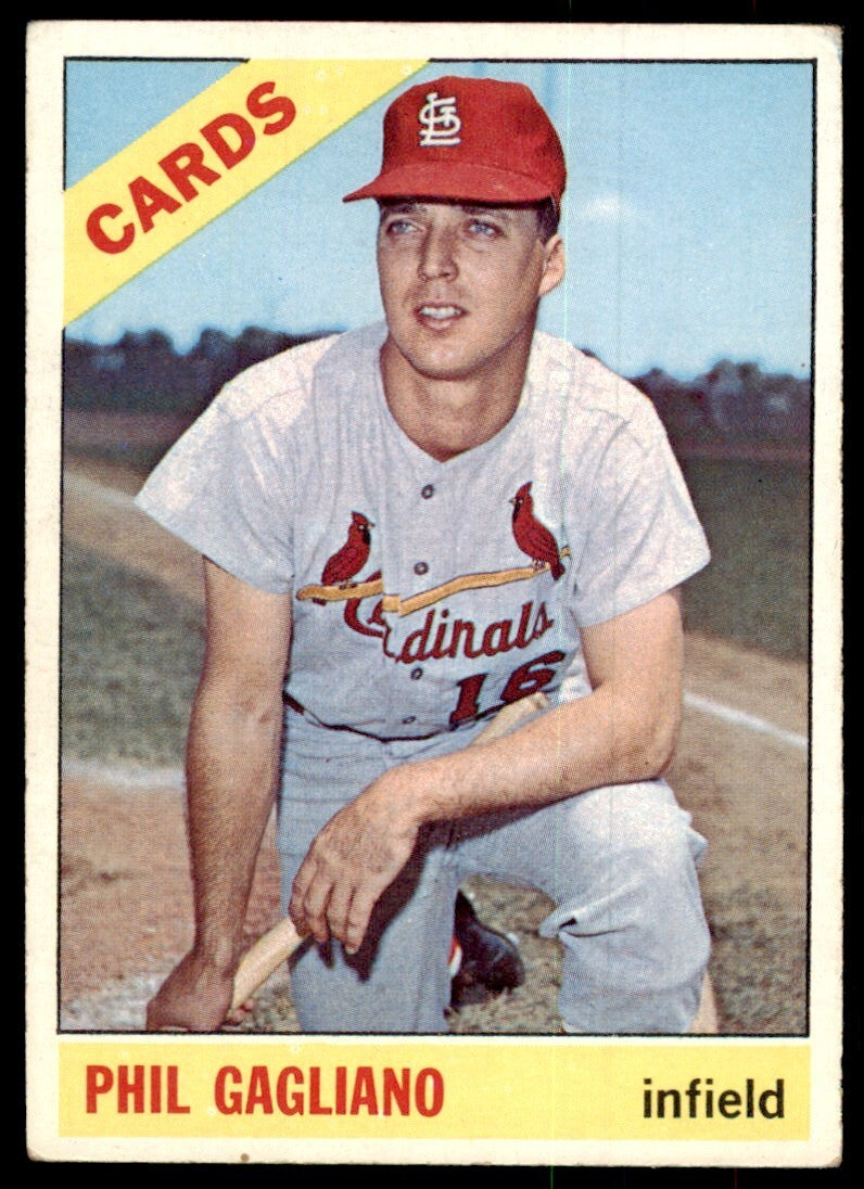 1966 Topps Phil Gagliano B St. Louis Cardinals #418
