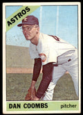 1966 Topps Baseball Card Dan Coombs Houston Astros #414