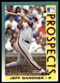 1992 Fleer Jeff Gardner Baseball Card New York Mets #675