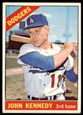 1966 Topps Baseball Card John Kennedy O Los Angeles Dodgers #407