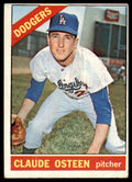 1966 Topps Baseball Card Claude Osteen C Los Angeles Dodgers #270
