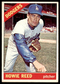 1966 Topps Baseball Card Howie Reed K Los Angeles Dodgers #387