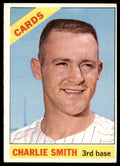 1966 Topps Baseball Card Charlie Smith St. Louis Cardinals #358