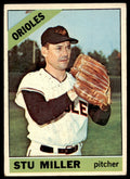 1966 Topps Baseball Card Stu Miller A Baltimore Orioles #265