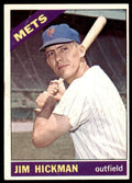 1966 Topps Baseball Card Jim Hickman New York Mets #402