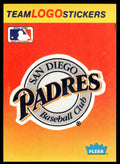 1991 Fleer Team Logo Stickers San Diego Padres A
