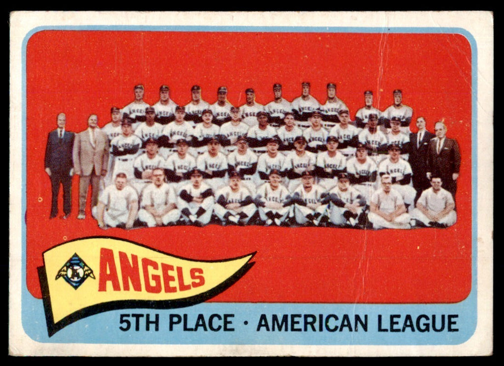 1965 Topps Baseball Card (Damaged) Philadelphia Phillies Philadelphia Phillies