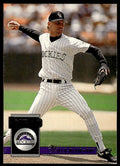 1994 Donruss Baseball Card Willie Blair Colorado Rockies #631