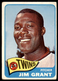 1965 Topps Baseball Card Jim Grant C Minnesota Twins #432
