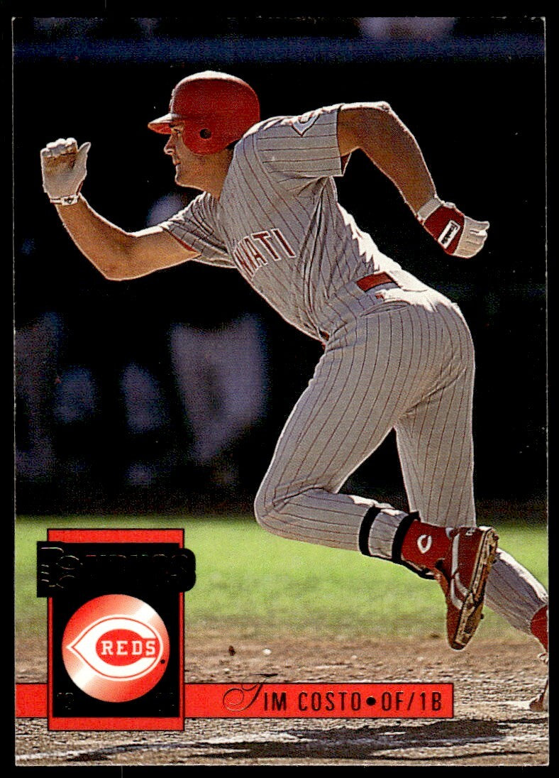 1994 Donruss Baseball Card Tim Costo o Cincinnati Reds #561
