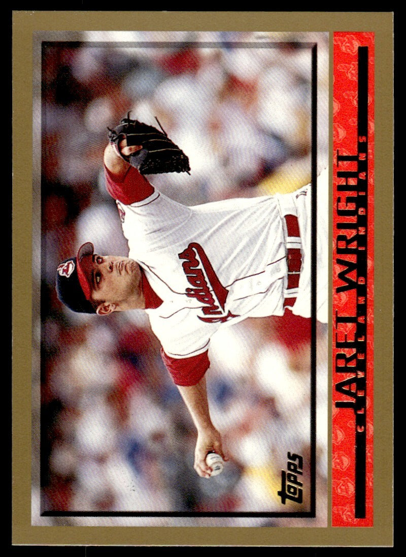 1998 Topps Baseball Card Jaret Wright p Cleveland Indians #432