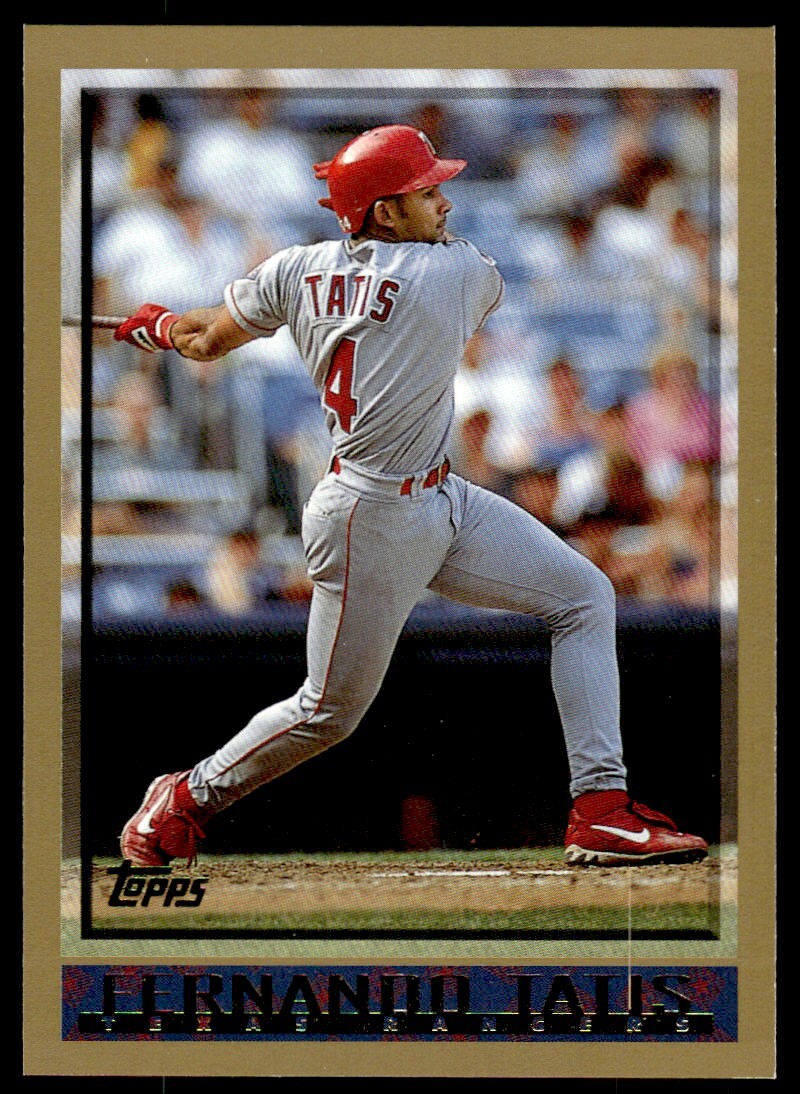 1998 Topps Baseball Card Fernando Tatis p Texas Rangers #449