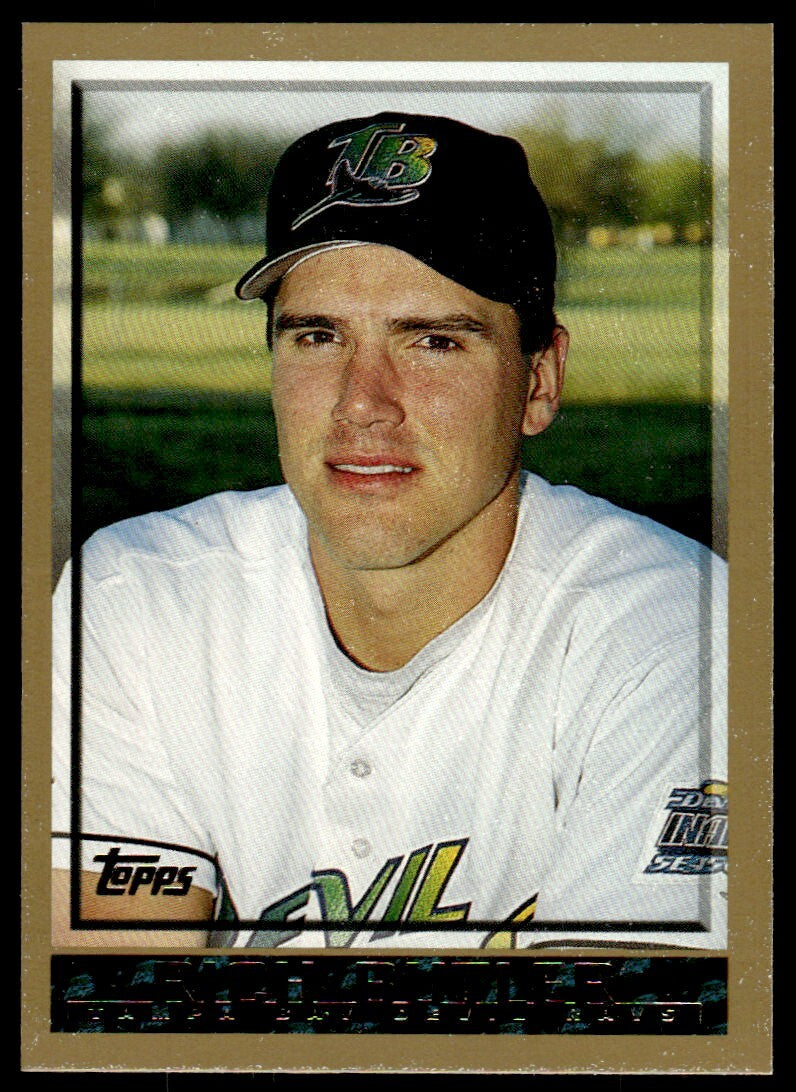 1998 Topps Baseball Card Rich Butler Rookie po Tampa Bay Devil Rays #468