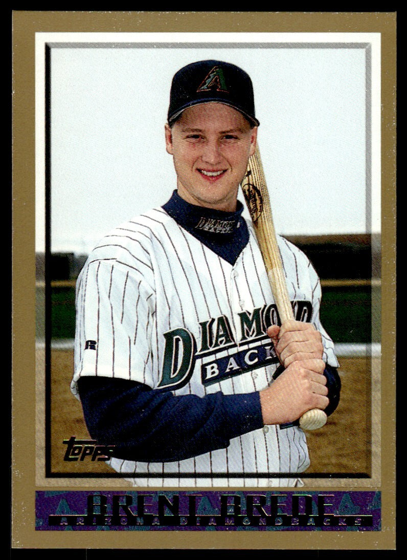 1998 Topps Baseball Card Brent Brede Arizona Diamondbacks #471