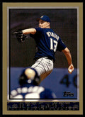 1998 Topps Baseball Card Jeff D'Amico p Milwaukee Brewers #385