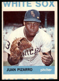 1964 Topps Juan Pizarro Baseball Card Chicago White Sox #430