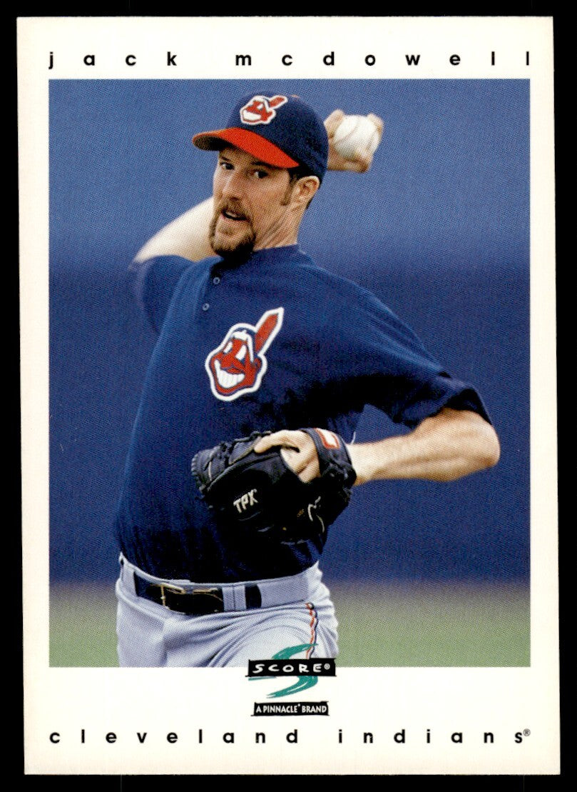 1997 Score Baseball Card Jack McDowell Cleveland Indians #85