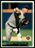 1997 Topps Baseball Card Pete Harnisch erer New York Mets #125