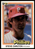 1981 Donruss Baseball Card Steve Carlton Philadelphia Phillies #33