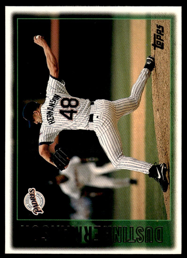 1997 Topps Baseball Card Dustin Hermanson jij San Diego Padres #434